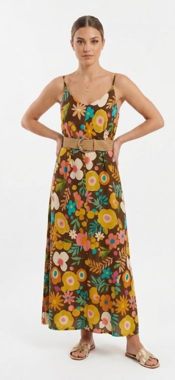 Boho Meadow Slip Dress